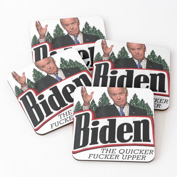 Item preview, Biden The Quicker Fucker Upper Sticker designed and sold by MaduraAma.