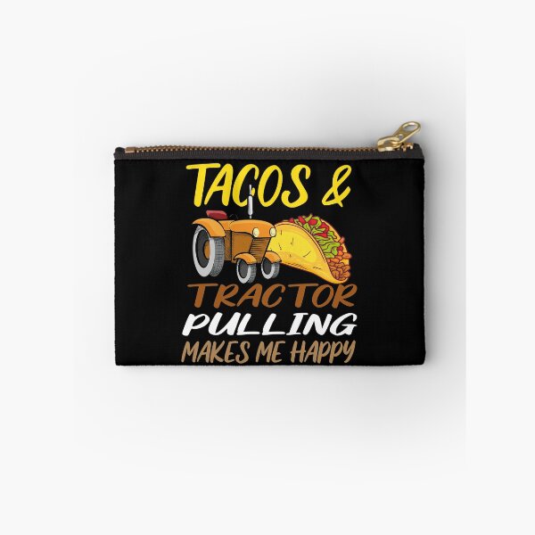 Item preview, Tacos And Tractor Pulling makes me happy Power Mexican Food Tract , TACOS LOVERS FOODIES GIFT IDEA  designed and sold by justbejoker.