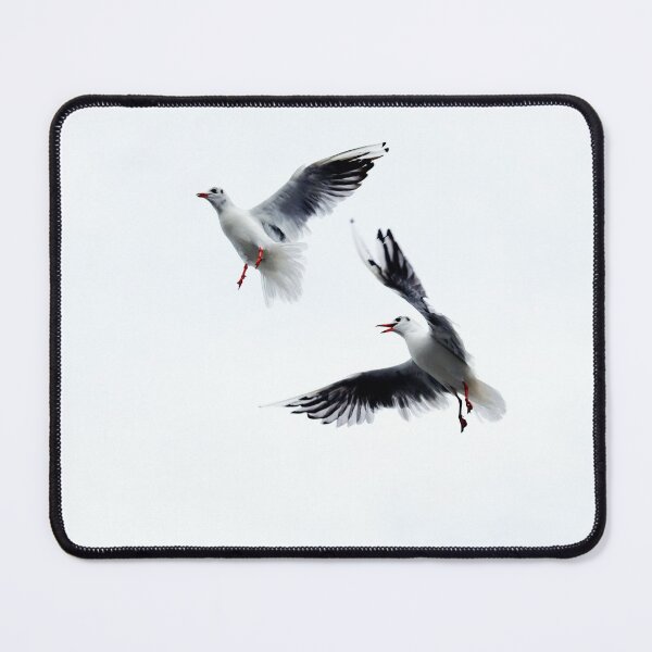 Item preview, Two seagull birds flying in a sky designed and sold by Michaelerch.