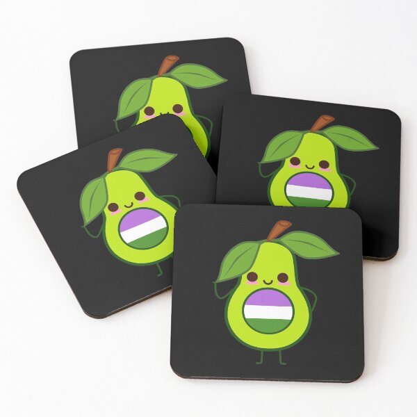 Item preview, Subtle Genderqueer Avocado. genderqueer avocado designed and sold by tiredandbored.