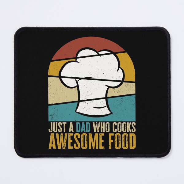 Item preview, Cooking Dad Quote Retro. Just a Dad who Cooks Awesome Food, Gift for Dad designed and sold by AS-Shirts.