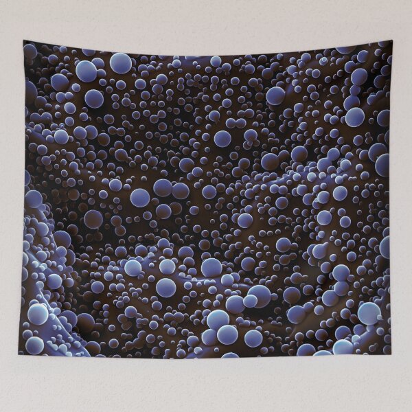 Item preview, Spider Egg Sack - Blue designed and sold by DiatomsATTACK.