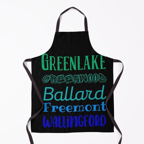 Item preview, Greenlake, Greenwood, Ballard, Freemont, Wallingford. Neighborhoods in SeattleDesign designed and sold by Constant Readers.