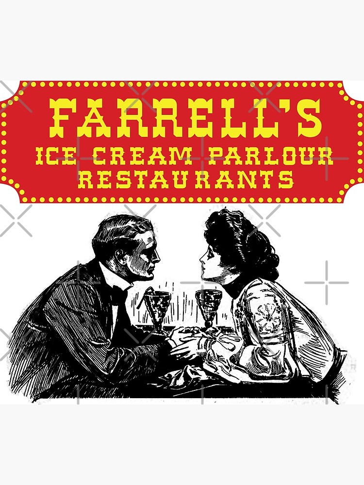 Discover Farrell's Ice Cream Parlour Restaurants Premium Matte Vertical Poster