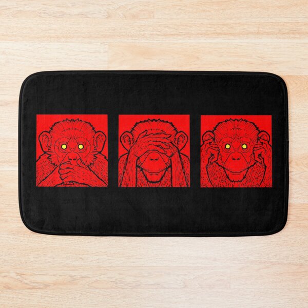 Item preview, Three wise monkeys, hear no evil, see no evil, speak no evil designed and sold by weilertsen.