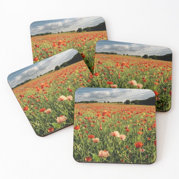 Item preview, Digital photograph of Cotswold Poppy field designed and sold by SimonJohnson1.