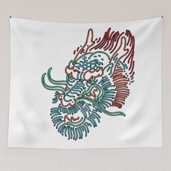Item preview, The legendary dragon with a great and majestic head designed and sold by MiarCo.