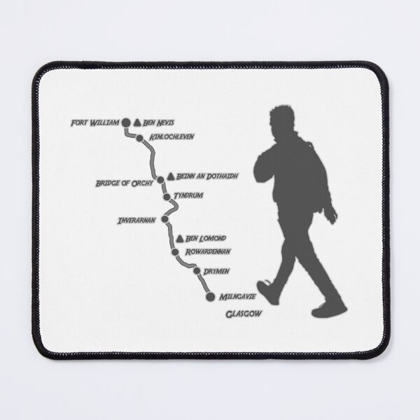 Item preview, West Highland Way map route designed and sold by cycleexplorers.