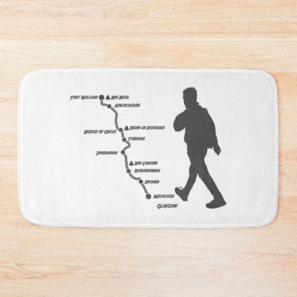 Item preview, West Highland Way map route designed and sold by cycleexplorers.