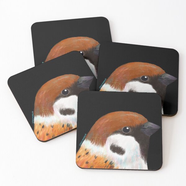 Item preview, Eurasian Tree Sparrow Bird designed and sold by julianamotzko.