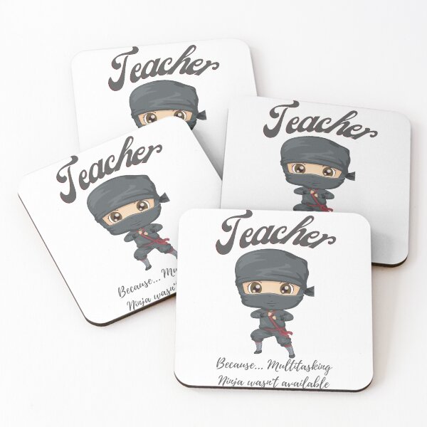 Item preview, Teacher - Multitasking Ninja designed and sold by Little Foot Farm Merch Shop.
