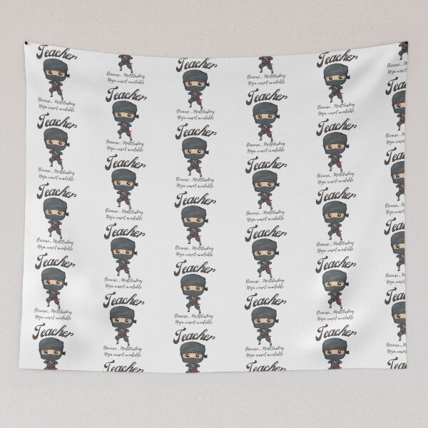 Item preview, Teacher - Multitasking Ninja designed and sold by Little Foot Farm Merch Shop.