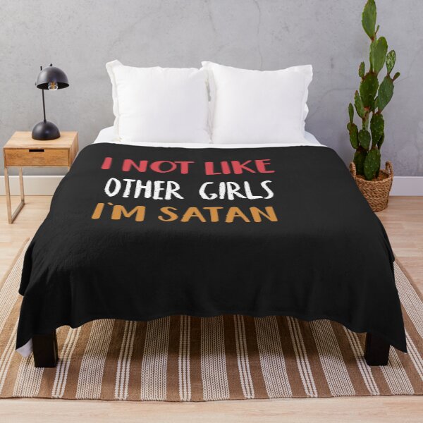 Artikelvorschau, Ich bin nicht wie andere Mädchen, ich bin Satan entworfen und verkauft von goodprints shop.