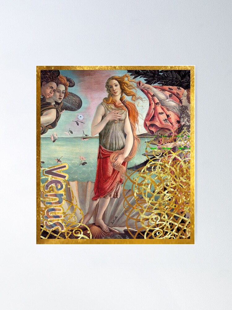 The Birth of Venus by Sandro Botticelli, Classic Art Painting -- Modern  Postcard