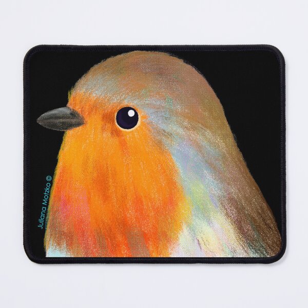 Item preview, European Robin Bird designed and sold by julianamotzko.