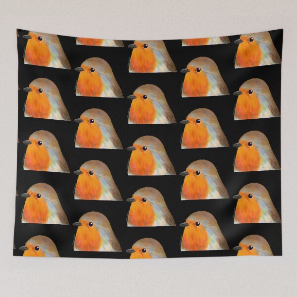 Item preview, European Robin Bird designed and sold by julianamotzko.