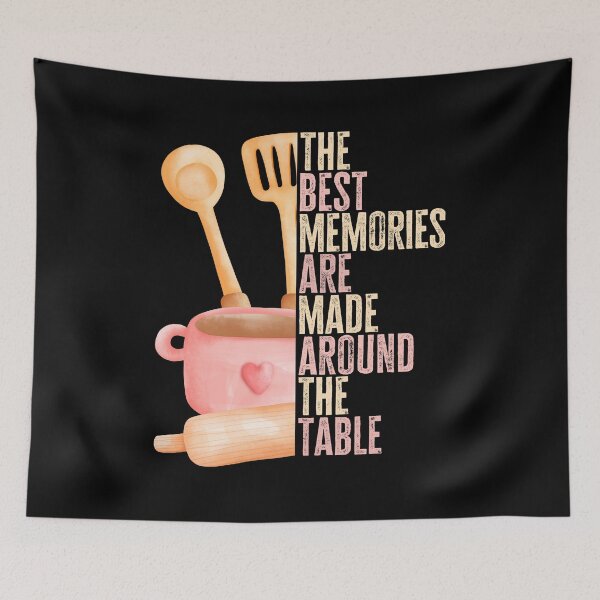 Item preview, The Best Memories are Made Around the Table. Funny Family Cooking, Gift for Chefs designed and sold by AS-Shirts.