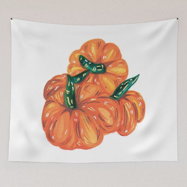 Item preview, Thanksgiving Pumpkin Patches Watercolor - Trendy Fall Design For Fall Lovers & Thanksgiving designed and sold by Prince - Bestseller ★★★★★.