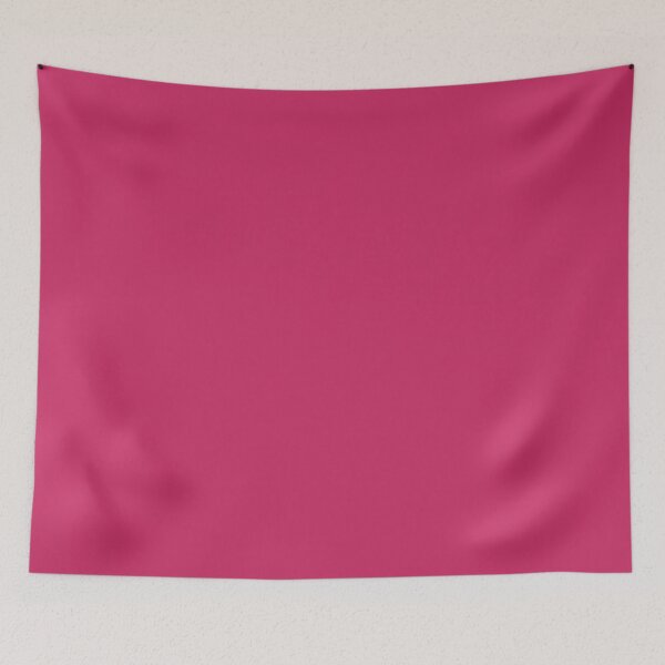 Item preview, Raspberry Sorbet - Bright Pink - Solid Color - Plain Color designed and sold by thelustrous.