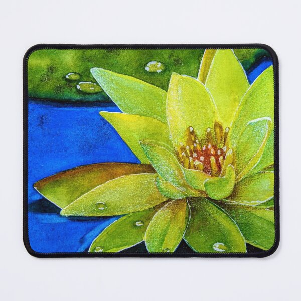 Artikelvorschau, Wasserlotusblume entworfen und verkauft von Laura King  Fine Arts.