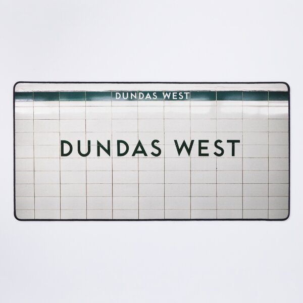 Item preview, Dundas West Toronto Subway Sign designed and sold by stationtoronto.