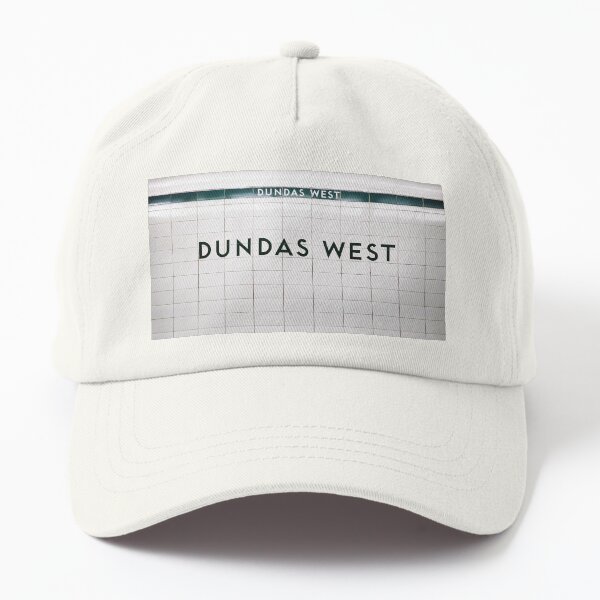 Dundas West Toronto Subway Sign Dad Hat