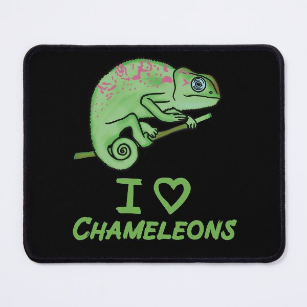 Item preview, I Love Chameleons for Chameleon Lovers, Green designed and sold by Mochi-Merch.
