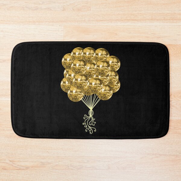 Item preview, Yellow Gold Disco Ball Balloons designed and sold by Deborah Camp.
