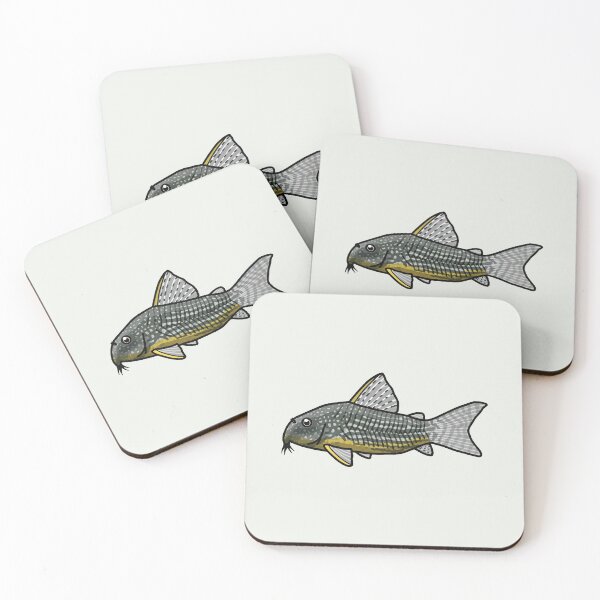 Item preview, Sterbai corydoras, best fishkeeper gift, aquarium gift - aquadesk designed and sold by Aquadesk.