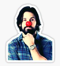 Rote Nase Milo Ventimiglia Sticker