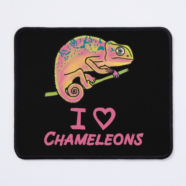 Item preview, I Love Chameleons for Chameleon Lovers, Pink designed and sold by Mochi-Merch.