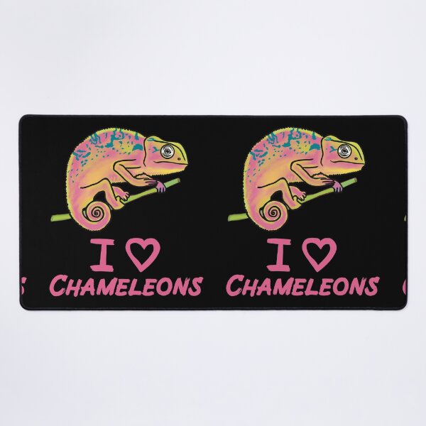 Item preview, I Love Chameleons for Chameleon Lovers, Pink designed and sold by Mochi-Merch.