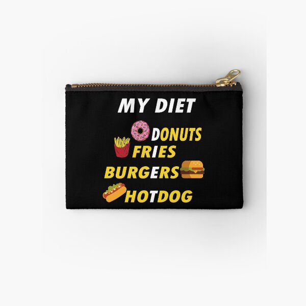 Item preview, Diet Donuts Fries burger Hot Dog , fast food LOVERS FOODIES GIFT IDEA  designed and sold by justbejoker.
