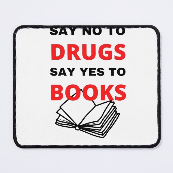 Item preview, Say No To Drugs Say Yes To books , design about drug free support week awareness ribbon gift for brother designed and sold by YLartist.
