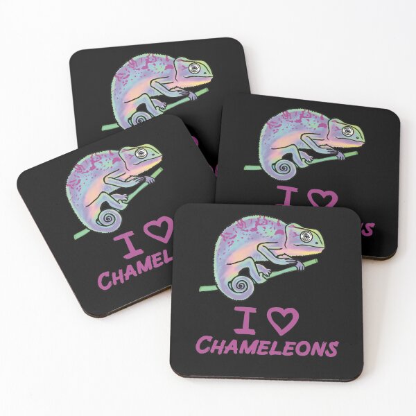 Item preview, I Love Chameleons for Chameleon Lovers, Purple  designed and sold by Mochi-Merch.