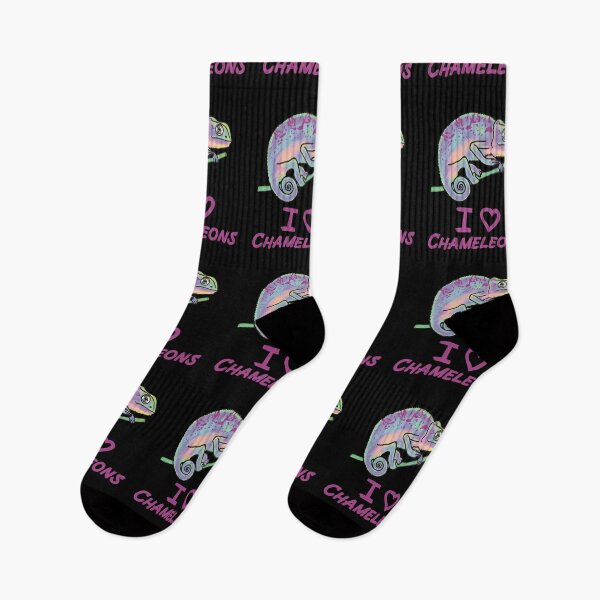 Item preview, I Love Chameleons for Chameleon Lovers, Purple  designed and sold by Mochi-Merch.