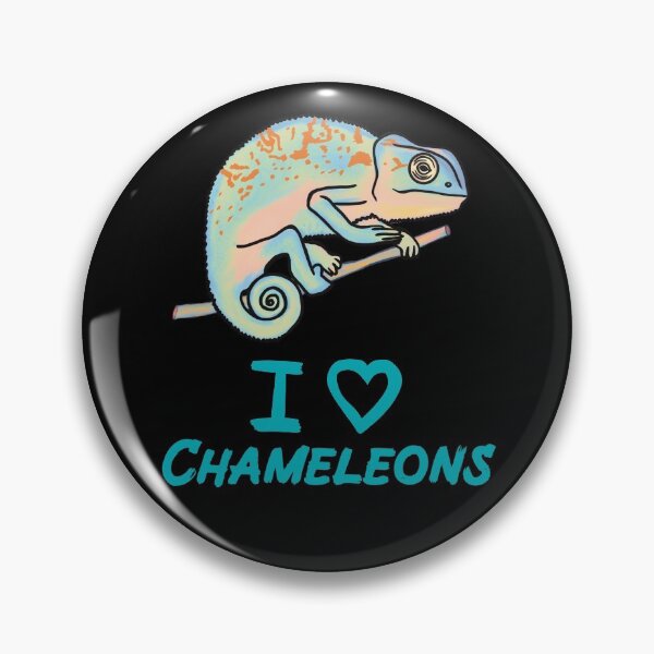 Item preview, I Love Chameleons for Chameleon Lovers, Pastel Blue designed and sold by Mochi-Merch.