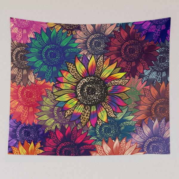 Item preview, boho wonderland colorful floral art designed and sold by cutecrazytshirt.