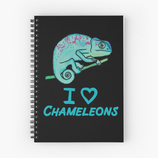 Item preview, I Love Chameleons for Chameleon Lovers, Blue designed and sold by Mochi-Merch.
