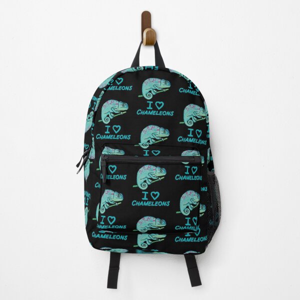 Item preview, I Love Chameleons for Chameleon Lovers, Blue designed and sold by Mochi-Merch.