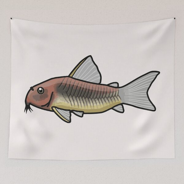 Item preview, Bronze corydoras, best fishkeeper gift, aquarium gift - aquadesk designed and sold by Aquadesk.