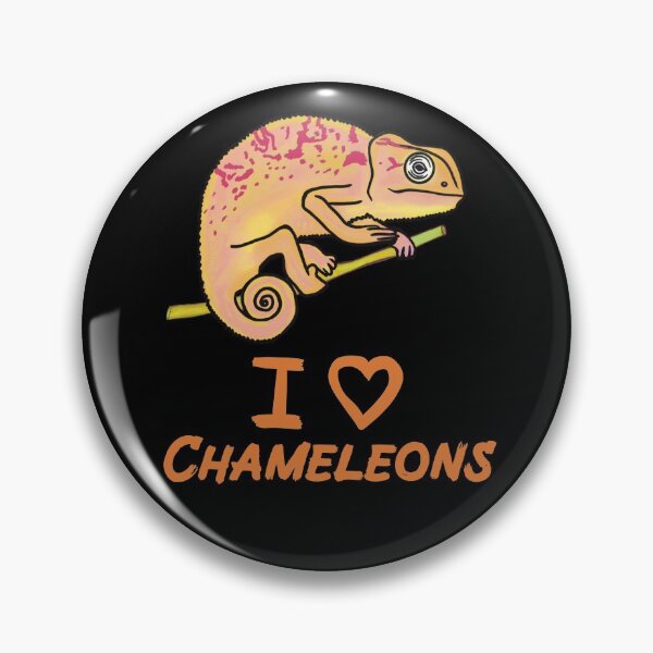 Item preview, I Love Chameleons for Chameleon Lovers, Orange designed and sold by Mochi-Merch.