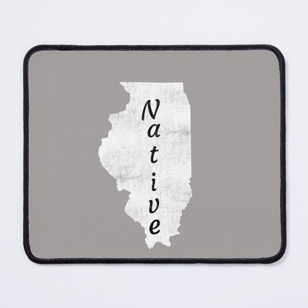 Item preview, Distressed Illinois Native Design designed and sold by Angela Mello.