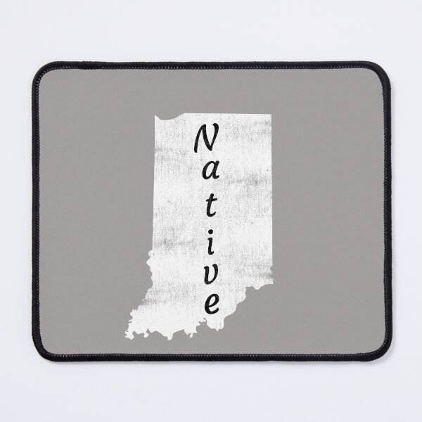 Item preview, Distressed Indiana Native Design designed and sold by Angela Mello.