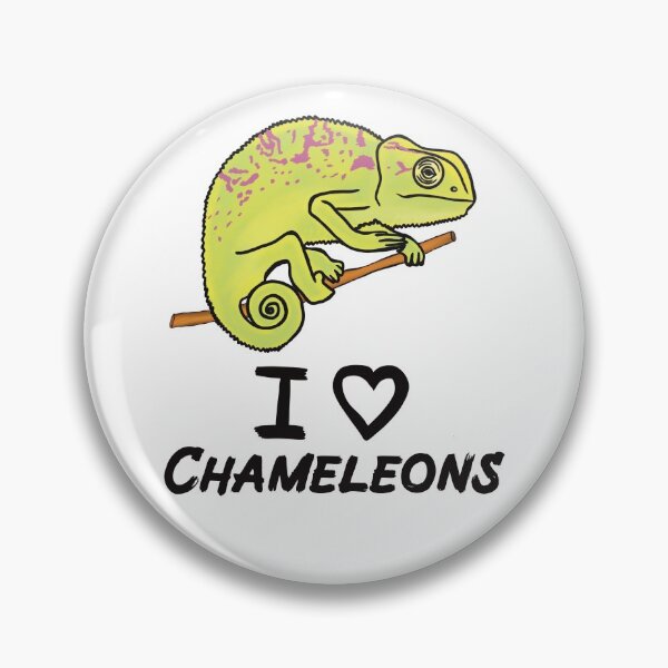 Item preview, I Love Chameleons for Chameleon Lovers, Light Green designed and sold by Mochi-Merch.