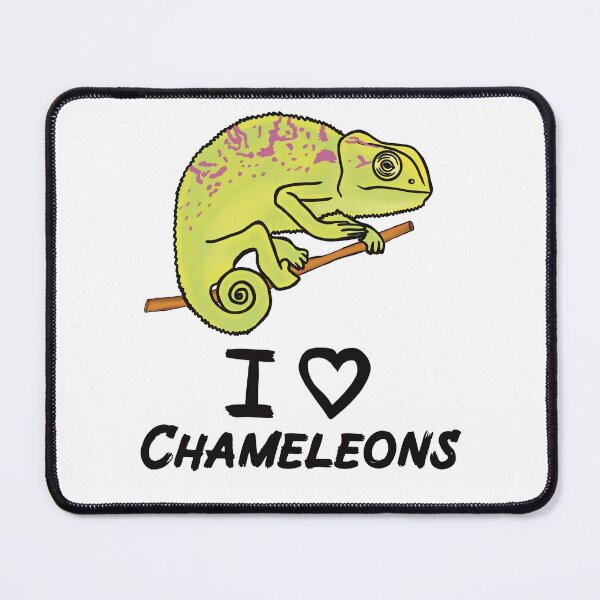 Item preview, I Love Chameleons for Chameleon Lovers, Light Green designed and sold by Mochi-Merch.