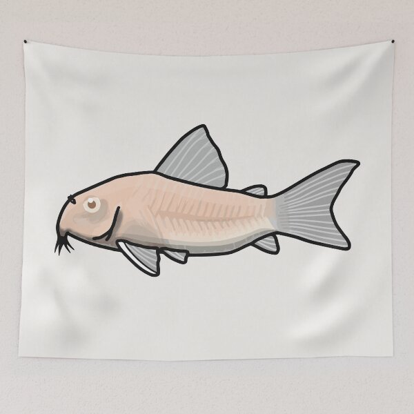 Item preview, Albino corydoras, best fishkeeper gift, aquarium gift - aquadesk designed and sold by Aquadesk.