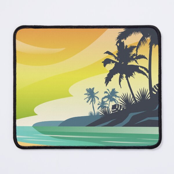 Item preview, Amazing Beach Landscape designed and sold by Vector Scout Lab.