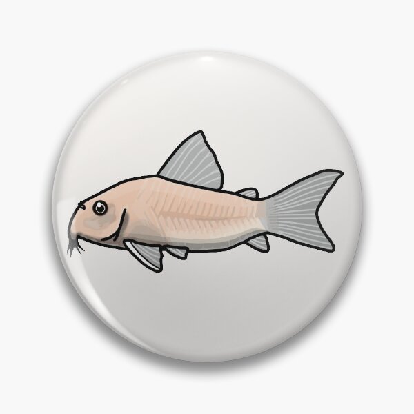 Item preview, White panda corydoras, best fishkeeper gift, aquarium gift - aquadesk designed and sold by Aquadesk.
