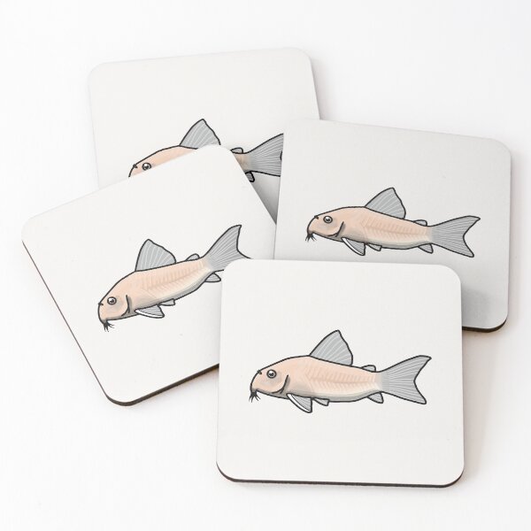 Item preview, White panda corydoras, best fishkeeper gift, aquarium gift - aquadesk designed and sold by Aquadesk.